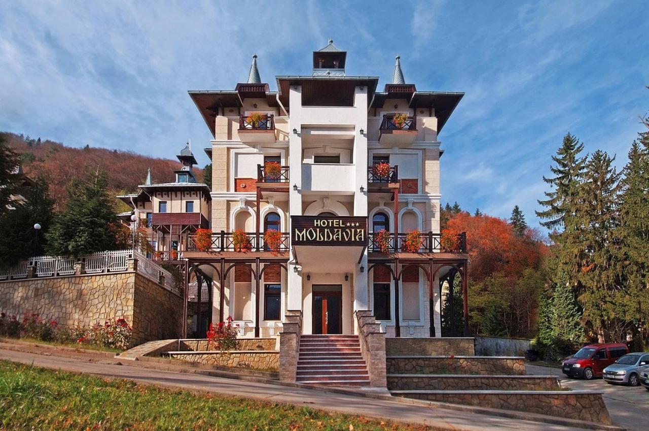 Hotel Moldavia Slănic-Moldova Eksteriør billede